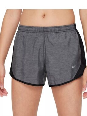 Nike Women's Gray Dri-FIT Running Shorts L